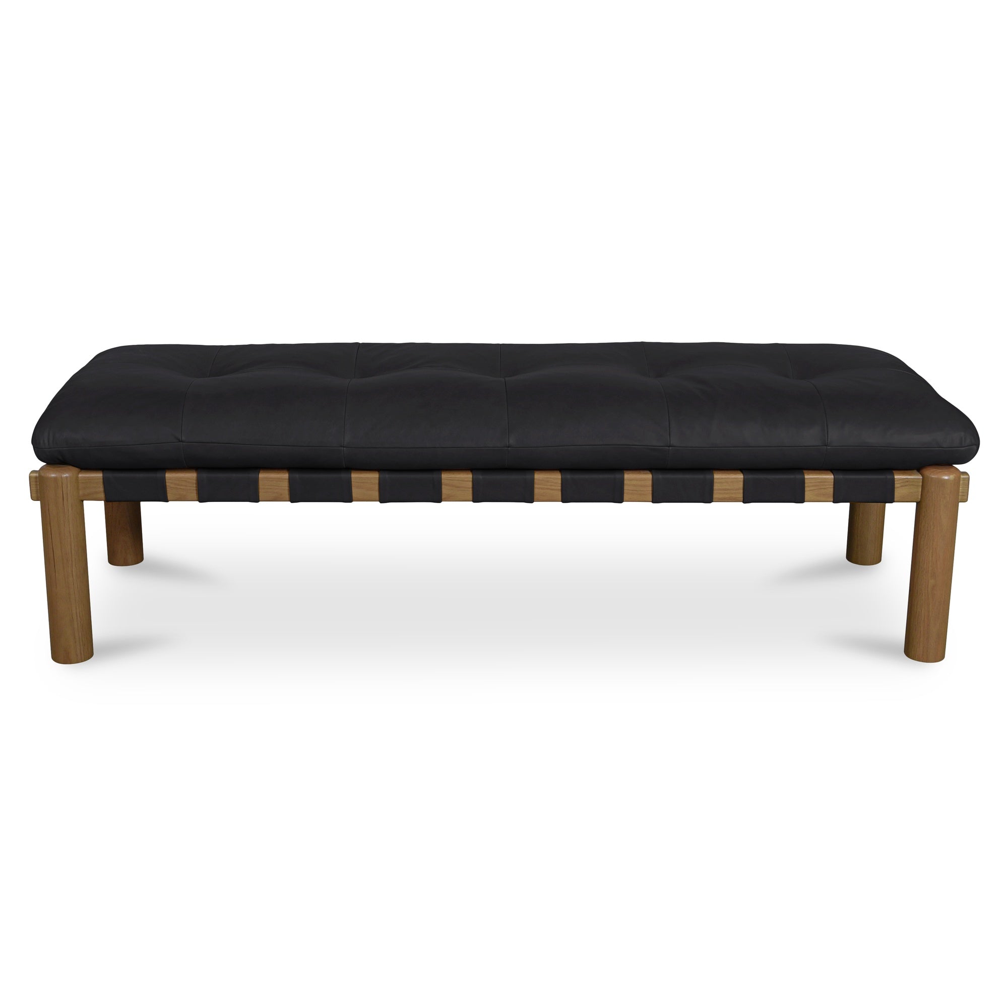 Costello Bench Black FURNITURE - benches Moe's Furniture