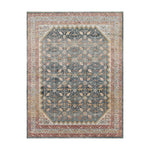 Magnolia Home By Joanna Gaines x Loloi Graham Blue / Persimmon Rug RUGS - synthetic Loloi 18" x 18"
