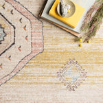 Magnolia Home By Joanna Gaines x Loloi Graham Antique Ivory / Multi Rug RUGS - synthetic Loloi