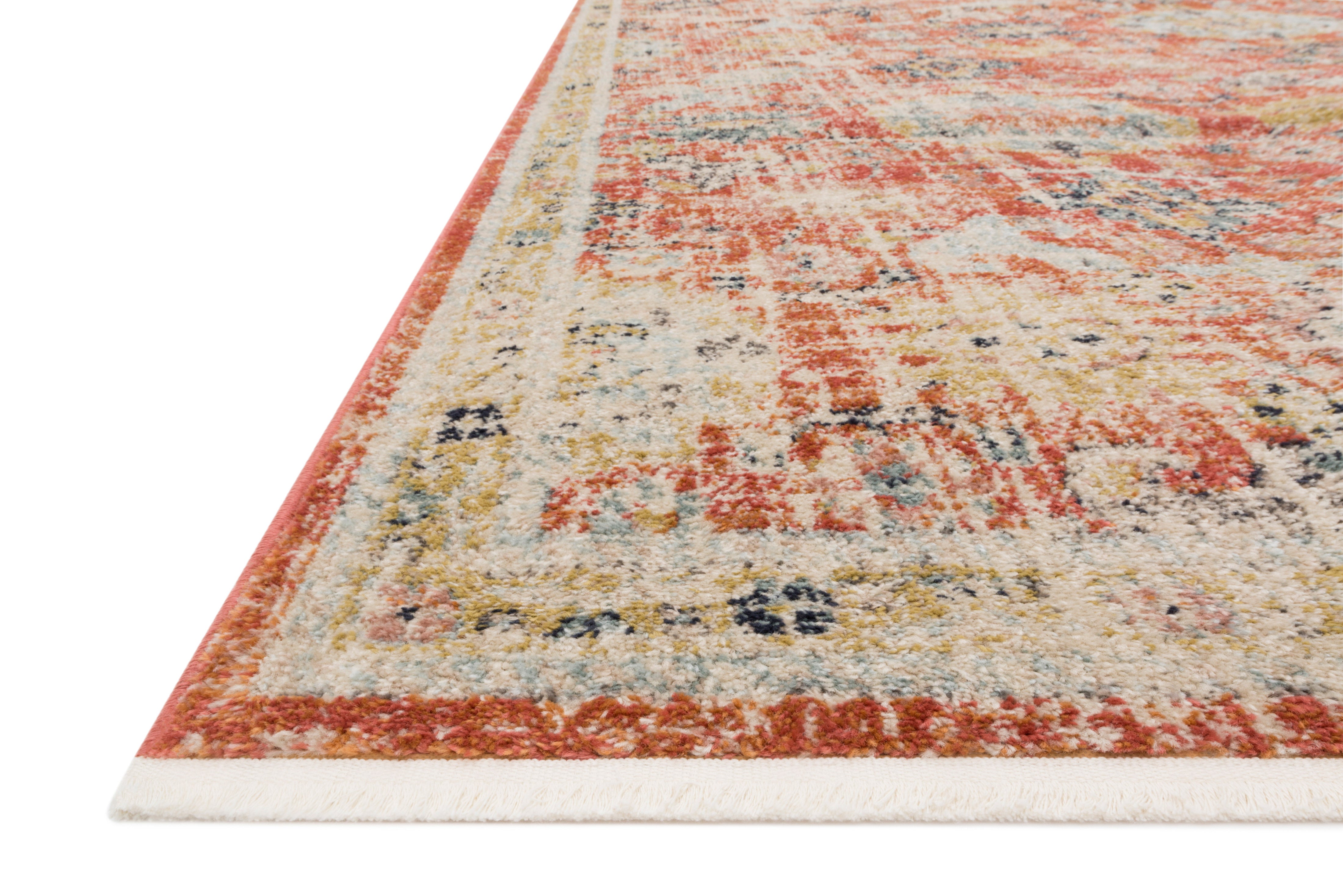 Magnolia Home By Joanna Gaines x Loloi Graham Persimmon / Multi Rug RUGS - synthetic Loloi
