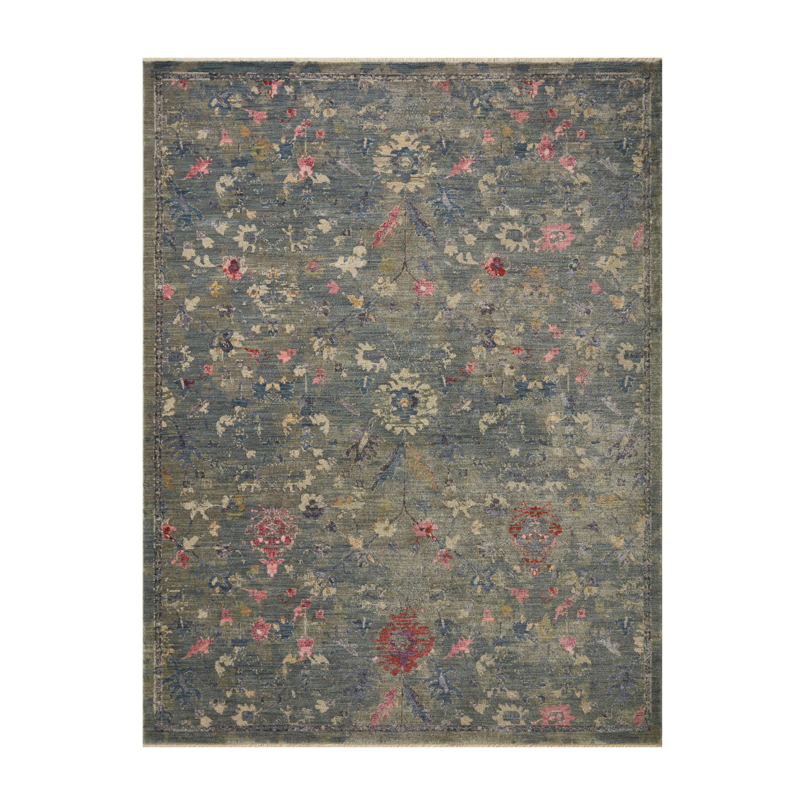 OVERSTOCK - Loloi Giada Lagoon / Multi Rug - 7'10" x 10' IN STORE - Sale Rugs Loloi 7'10" x 10'
