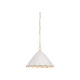 Lulu Pendant LIGHTING - pendant Hudson Valley Lighting Aged Brass