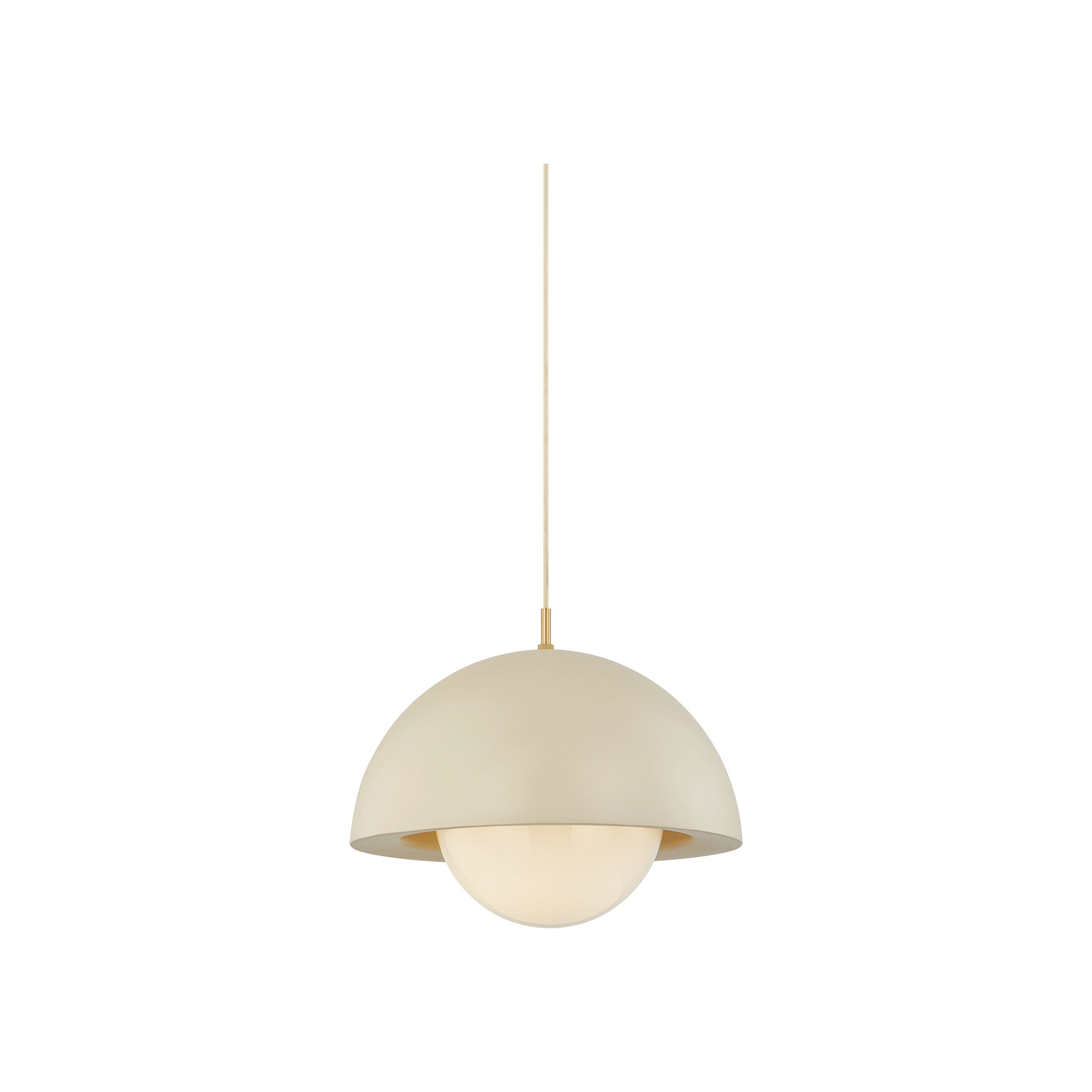 Jolene Pendant, Aged Brass Large