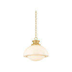 Celine Pendant LIGHTING - pendant Hudson Valley Lighting Aged Brass
