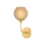 Daya Wall Sconce LIGHTING - Wall Sconce Hudson Valley Lighting Aged Brass Small