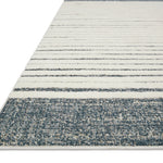 Loloi Hagen White / Ocean Rug RUGS - synthetic Loloi