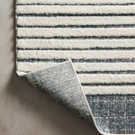 Loloi Hagen White / Ocean Rug RUGS - synthetic Loloi