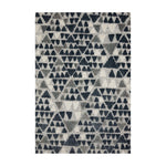 Loloi Hagen Slate / Denim Rug RUGS - synthetic Loloi 18" x 18"