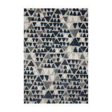 Loloi Hagen Slate / Denim Rug RUGS - synthetic Loloi 18" x 18"