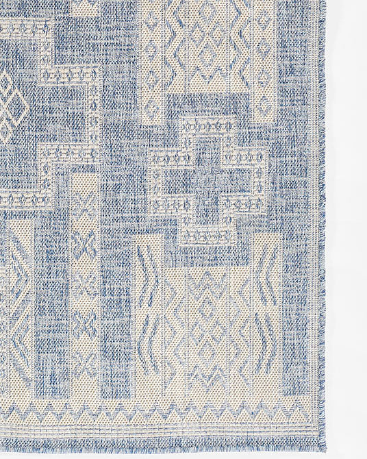 Harbor Blue Motif Outdoor Rug 5-Rugs - indoor/outdoor Momeni