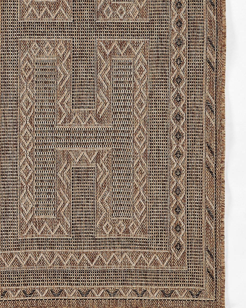 Harbor Natural Lattice Outdoor Rug 5-Rugs - indoor/outdoor Momeni