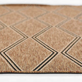 Harbor Natural Diamond Outdoor Rug 5-Rugs - indoor/outdoor Momeni