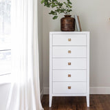 Hana 5 Drawer Tall Dresser