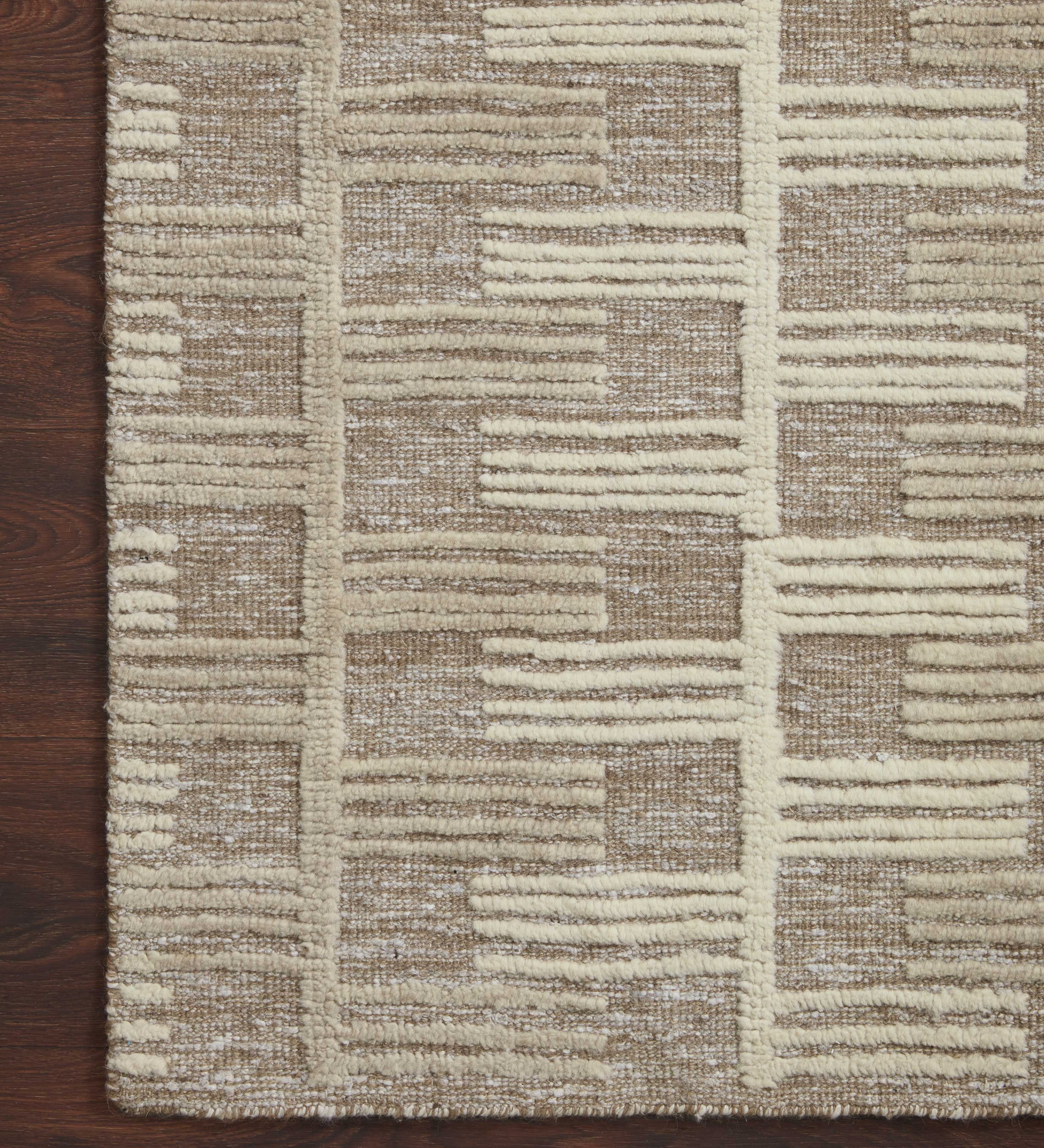 Carrier & Company x Loloi Harrison Taupe / Ivory Rug RUGS - wool Loloi