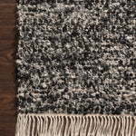 Magnolia Home By Joanna Gaines x Loloi Hayes Onyx / Silver Rug RUGS - wool Loloi