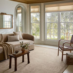 Magnolia Home by Joanna Gaines x Loloi Henley Ivory / Brown Rug RUGS - wool Loloi 18" x 18" sample