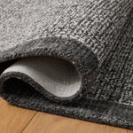 Magnolia Home by Joanna Gaines x Loloi Henley Ivory / Charcoal Rug, IN STORE Henley Ivory / Charcoal Rug IN STORE rugs 18" x – view 4