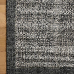 Magnolia Home by Joanna Gaines x Loloi Henley Ivory / Charcoal Rug, IN STORE Henley Ivory / Charcoal Rug IN STORE rugs 18" x – view 5