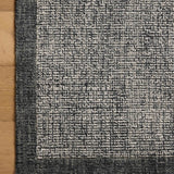 Magnolia Home by Joanna Gaines x Loloi Henley Ivory / Charcoal Rug, IN STORE Henley Ivory / Charcoal Rug IN STORE rugs 18" x – view 5