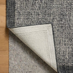 Magnolia Home by Joanna Gaines x Loloi Henley Ivory / Charcoal Rug, IN STORE Henley Ivory / Charcoal Rug IN STORE rugs 18" x – view 6