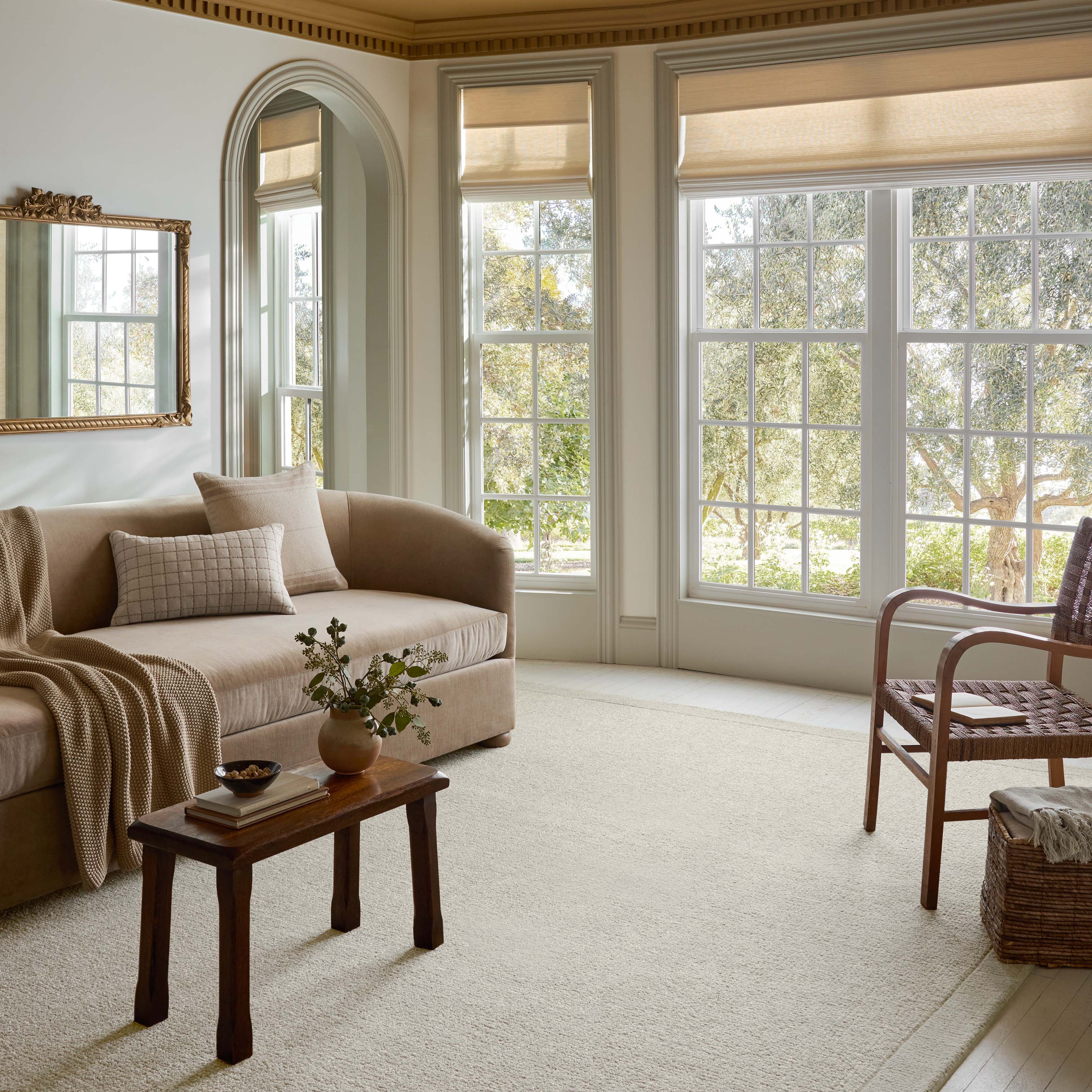Magnolia Home by Joanna Gaines x Loloi Henley Ivory / Silver Rug RUGS - wool Loloi