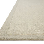 Magnolia Home by Joanna Gaines x Loloi Henley Ivory / Silver Rug RUGS - wool Loloi 18" x 18" sample