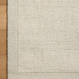 Magnolia Home by Joanna Gaines x Loloi Henley Ivory / Silver Rug RUGS - wool Loloi 18" x 18" sample