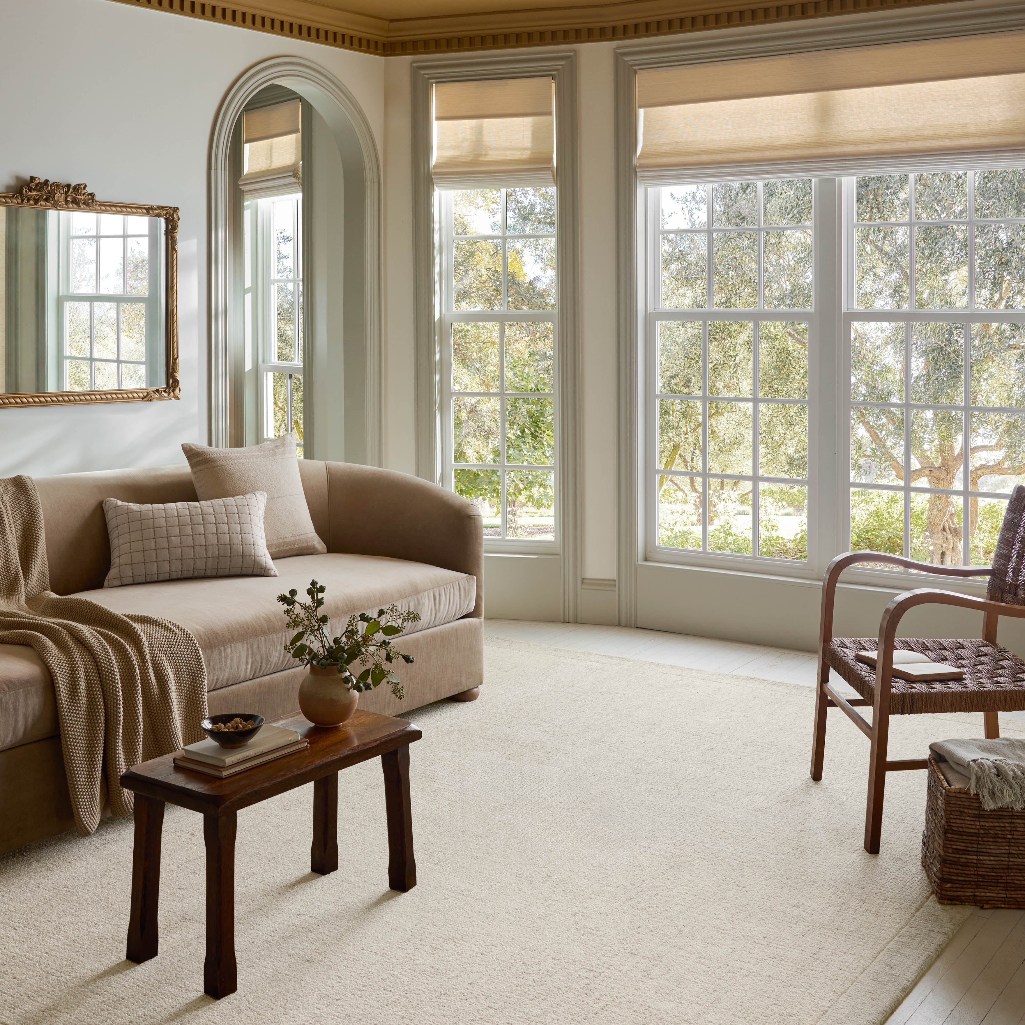 Magnolia Home Joanna Gaines x Loloi Henley Ivory / Smoke Rug RUGS - wool Loloi