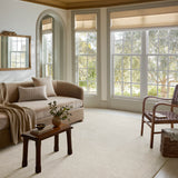 Magnolia Home Joanna Gaines x Loloi Henley Ivory / Smoke Rug RUGS - wool Loloi 18" x 18" sample
