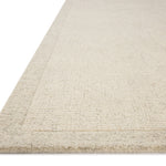 Magnolia Home Joanna Gaines x Loloi Henley Ivory / Smoke Rug RUGS - wool Loloi 18" x 18" sample