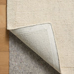 Magnolia Home Joanna Gaines x Loloi Henley Ivory / Smoke Rug RUGS - wool Loloi 18" x 18" sample