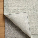 Magnolia Home by Joanna Gaines x Loloi Henley Ivory / Spa Rug RUGS - wool Loloi 18" x 18" sample