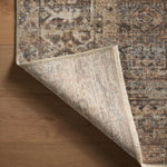 FLOOR MODEL - Loloi Heritage Mocha / Denim Rug - 2'5" x 8' IN STORE - Rugs Loloi