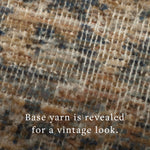 Loloi Heritage Sage / Navy Square Rug RUGS - wool Loloi