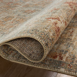 Loloi Heritage Grey / Sunset Rug 0-RUGS-patterned Loloi