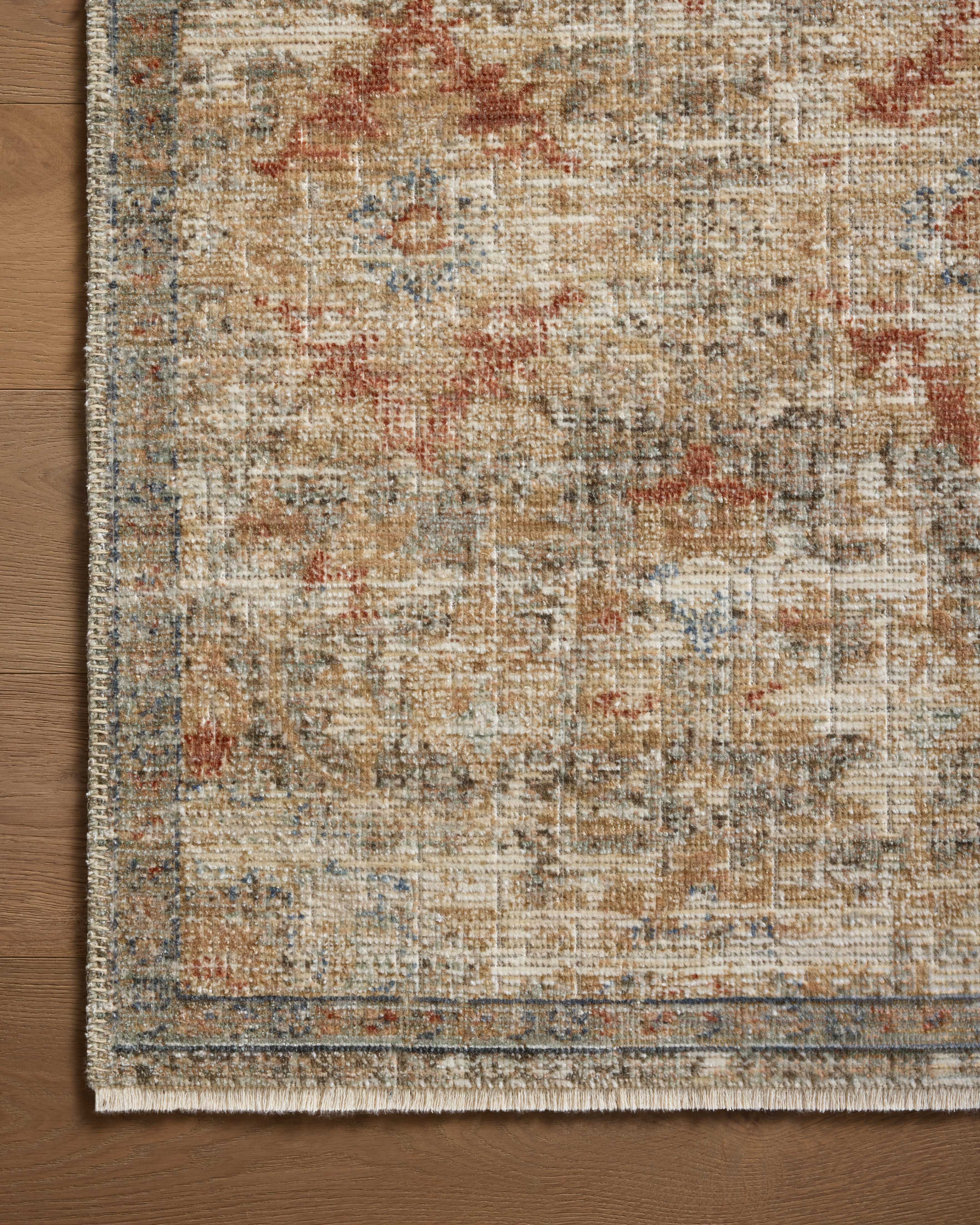 Loloi Heritage Grey / Sunset Runner Rug RUGS - wool Loloi