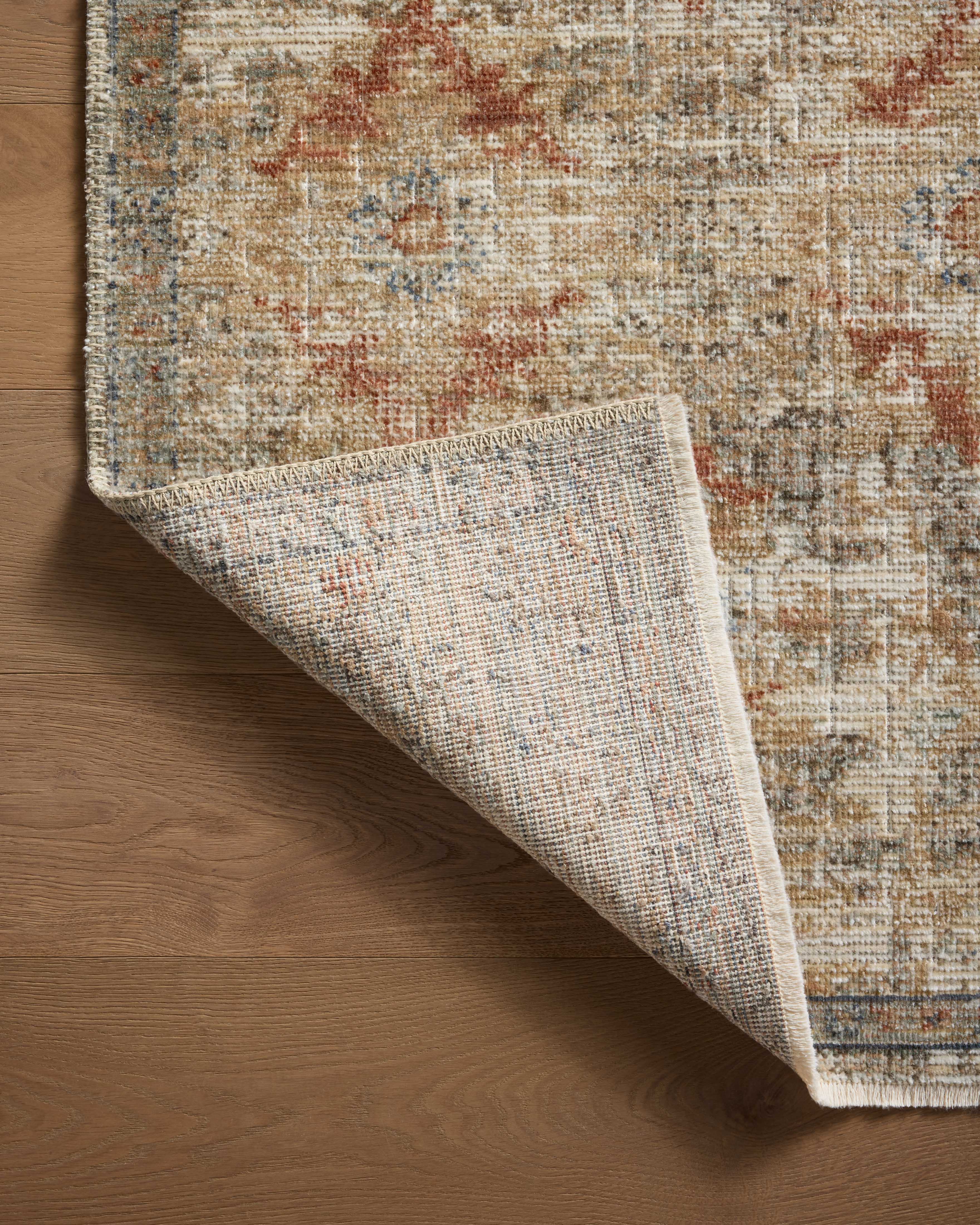 Loloi Heritage Grey / Sunset Square Rug RUGS - wool Loloi