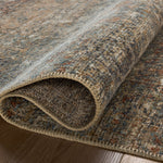 Loloi Heritage Midnight / Multi Square Rug RUGS - wool Loloi