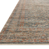 Loloi Heritage Blue / Rust Runner Rug RUGS - wool Loloi