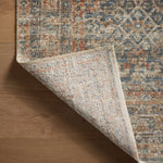 Loloi Heritage Blue / Rust Square Rug RUGS - wool Loloi