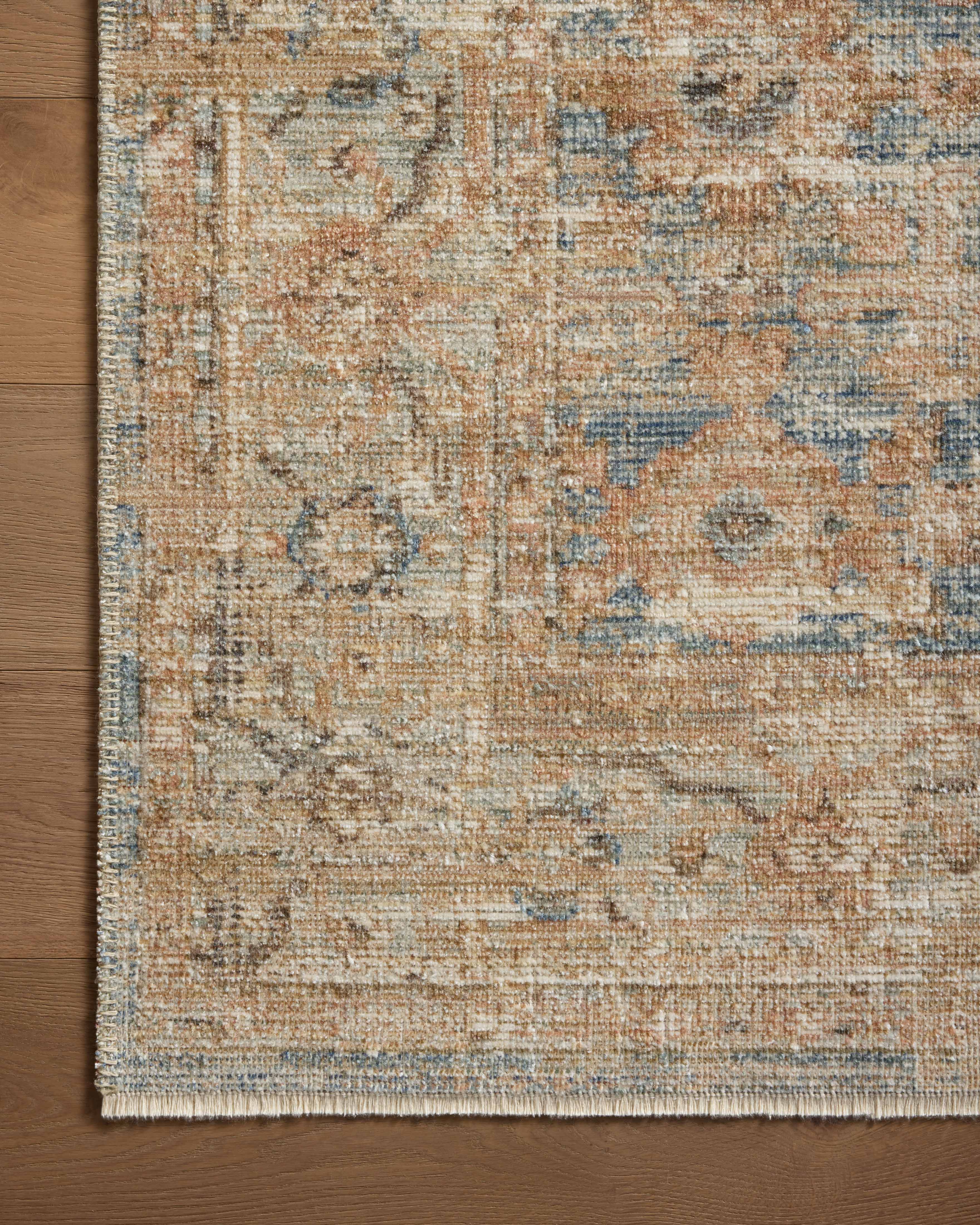 Loloi Heritage Ocean / Sand Rug 0-RUGS-patterned Loloi