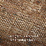 Loloi Heritage Natural / Mist Square Rug RUGS - wool Loloi