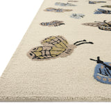 Rifle Paper Co. x Loloi Highgrove Cream Rug No.1 RUGS - wool Loloi 18" x 18" sample