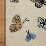 Rifle Paper Co. x Loloi Highgrove Cream Rug No.1 RUGS - wool Loloi 18" x 18" sample