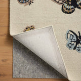 Rifle Paper Co. x Loloi Highgrove Cream Rug No.1 RUGS - wool Loloi 18" x 18" sample