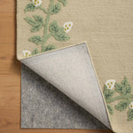 Rifle Paper Co. x Loloi Highgrove Cream Rug No.1 RUGS - wool Loloi 18" x 18" sample