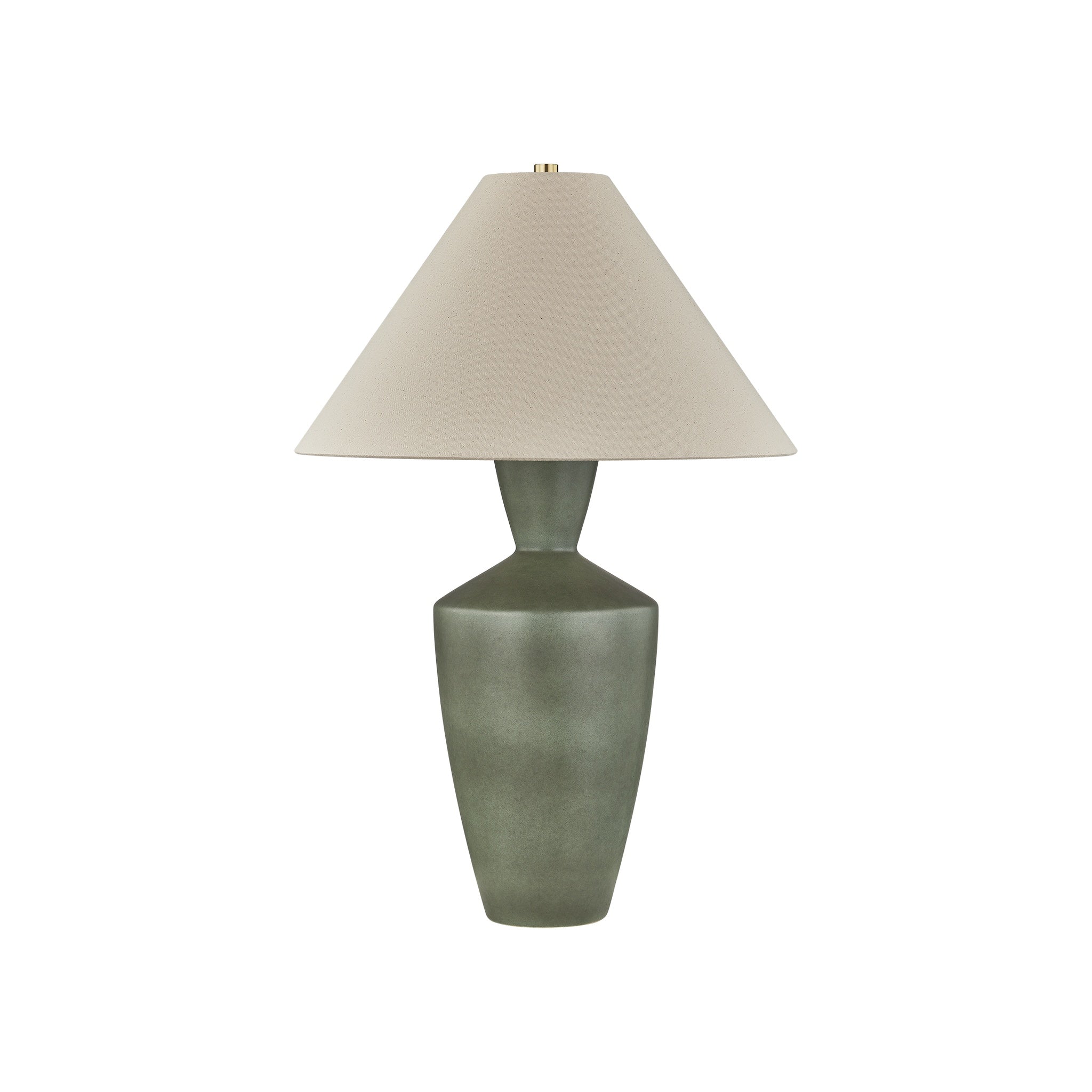 Hartley Table Lamp, Aged Brass