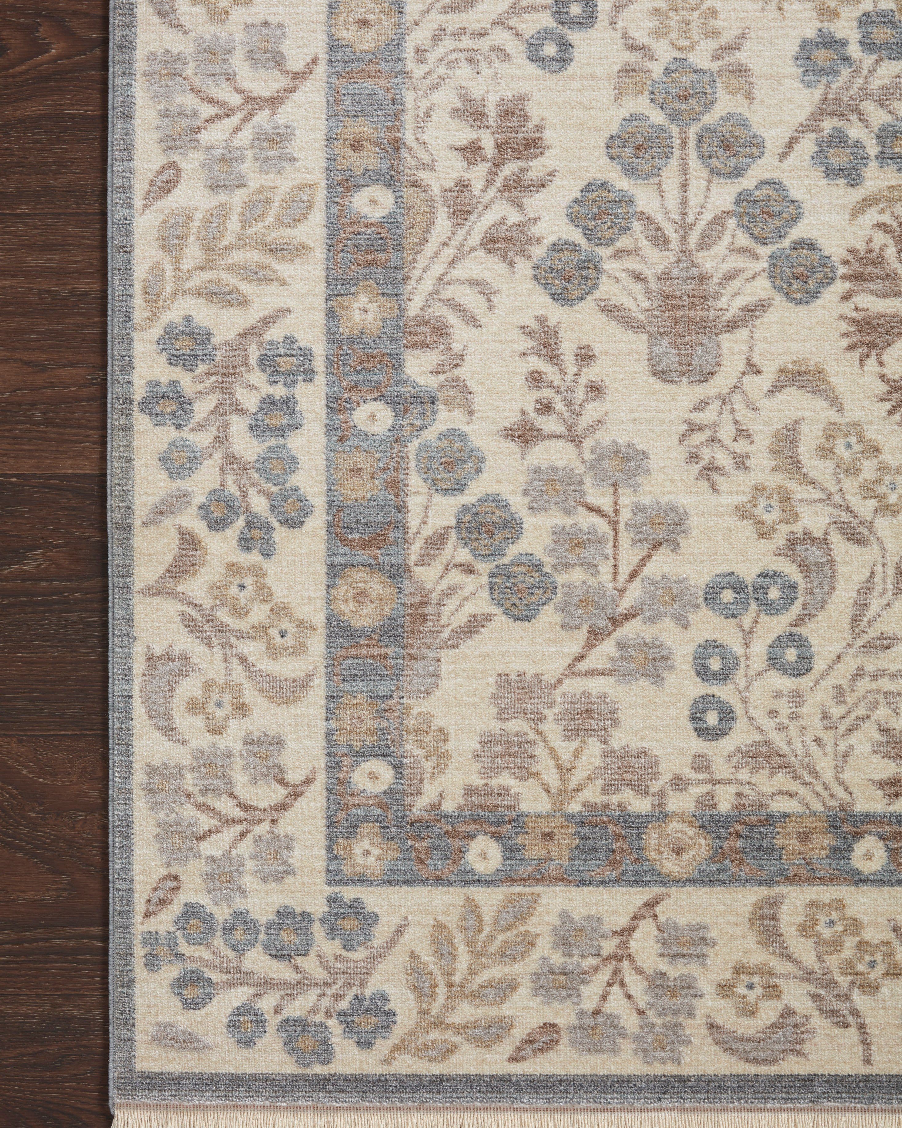 Rifle Paper Co. X Loloi/ Holland Lotte Stone Rug 1-RUGS-patterned Loloi
