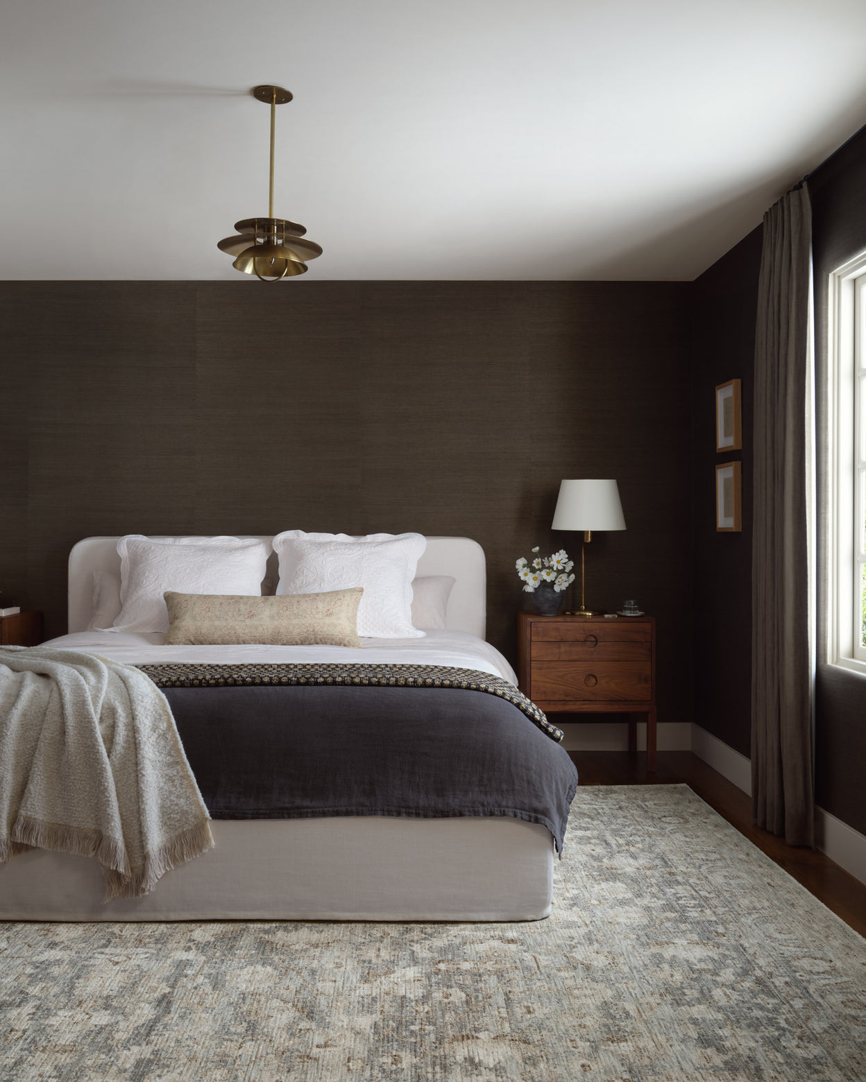 IN STORE - Loloi Honora Slate / Beige Rug IN STORE - Rugs Loloi