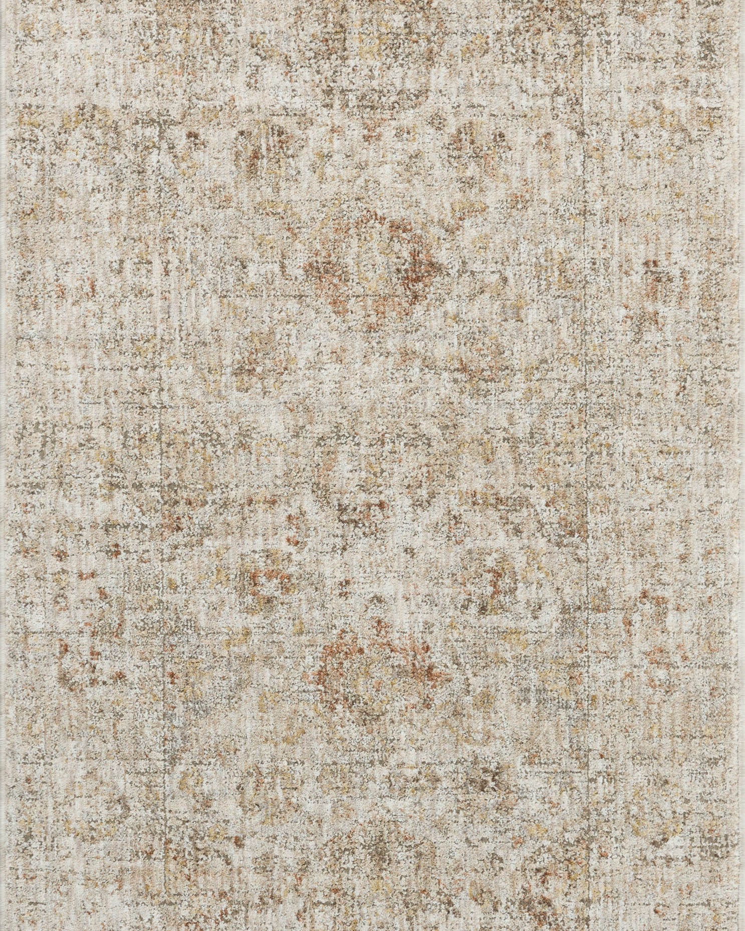 Amber Lewis x Loloi Honora Beige / Spice Rug 0-patterned rugs Loloi